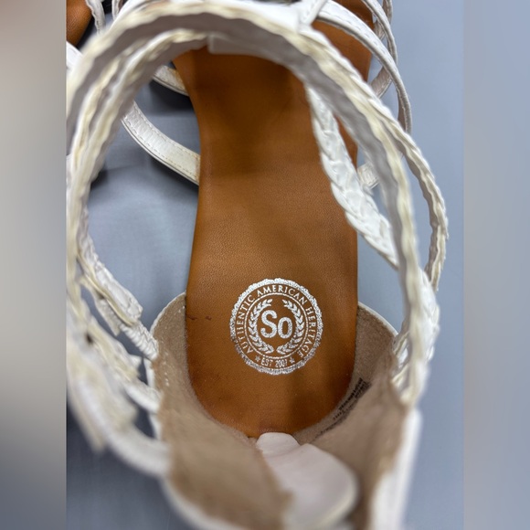 SO Guppy Women's Gladiator Summer Sandals - 6.5 - 7 - Picture 11 of 14